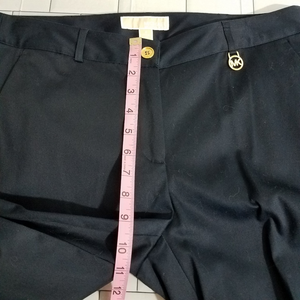 Michael by Michael Kors Navy Pants Size 8 NWT - Picture 10 of 12